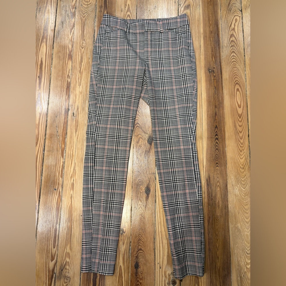 Women’s Plaid Pants - Black, Gray, pink. Business casual Old Navy.